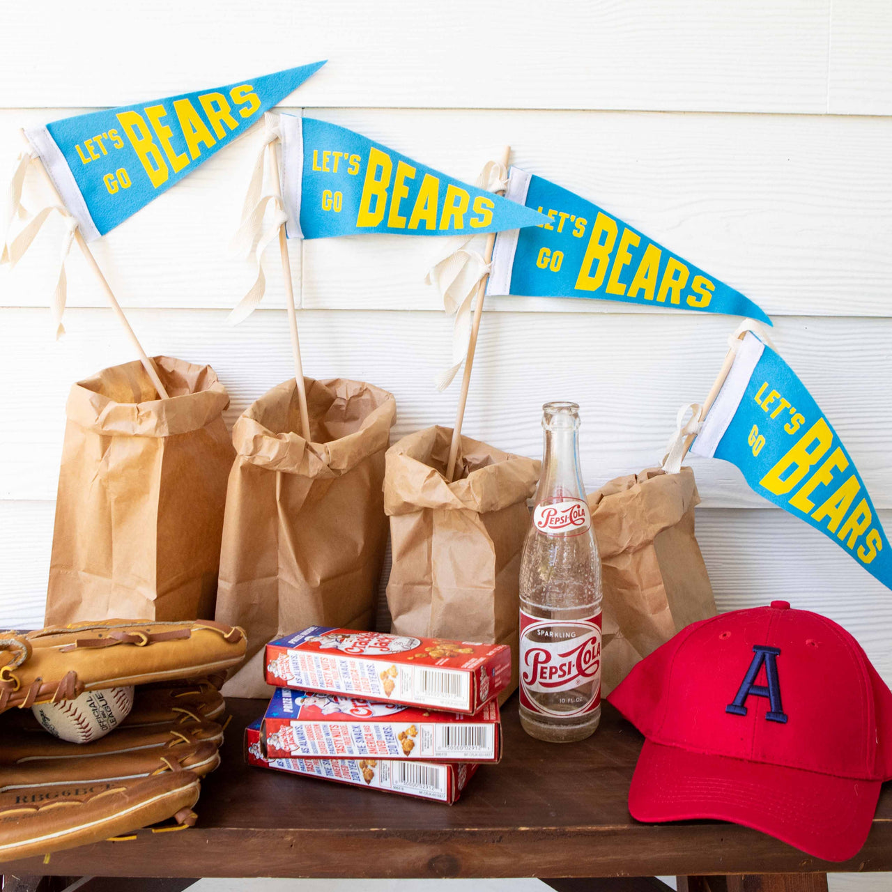 SPORTS TEAM Let's Go Pennant Gift Set
