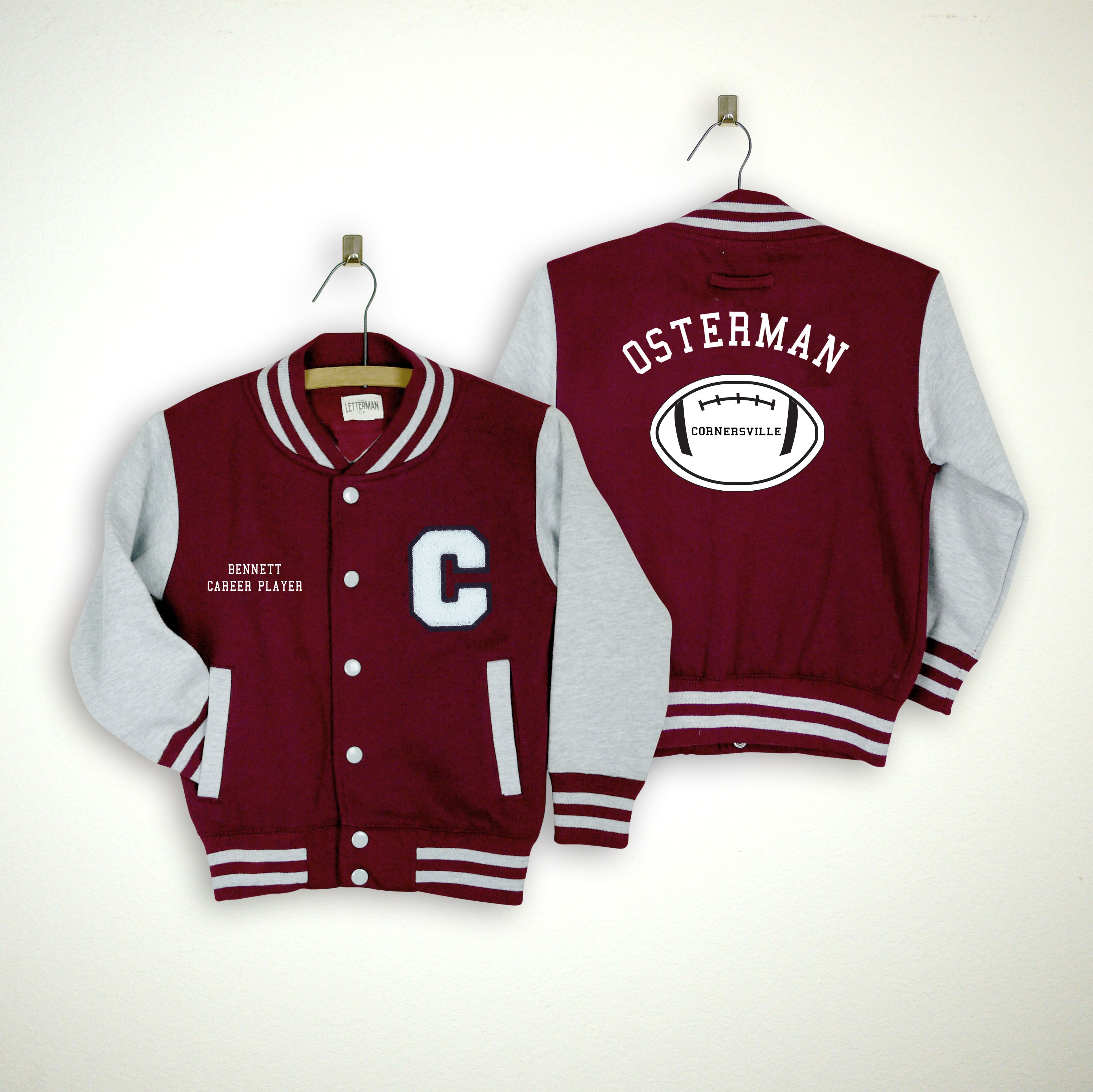 Cornersville Football Varsity Jacket - Main Image