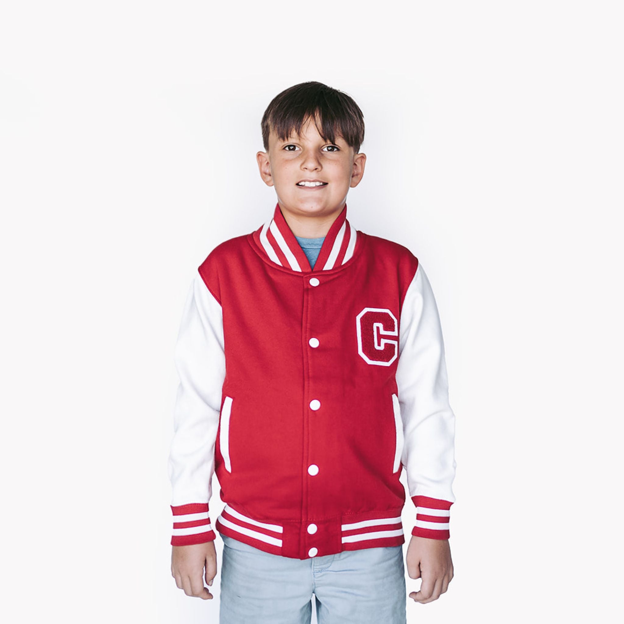 Kids college outlet jacket