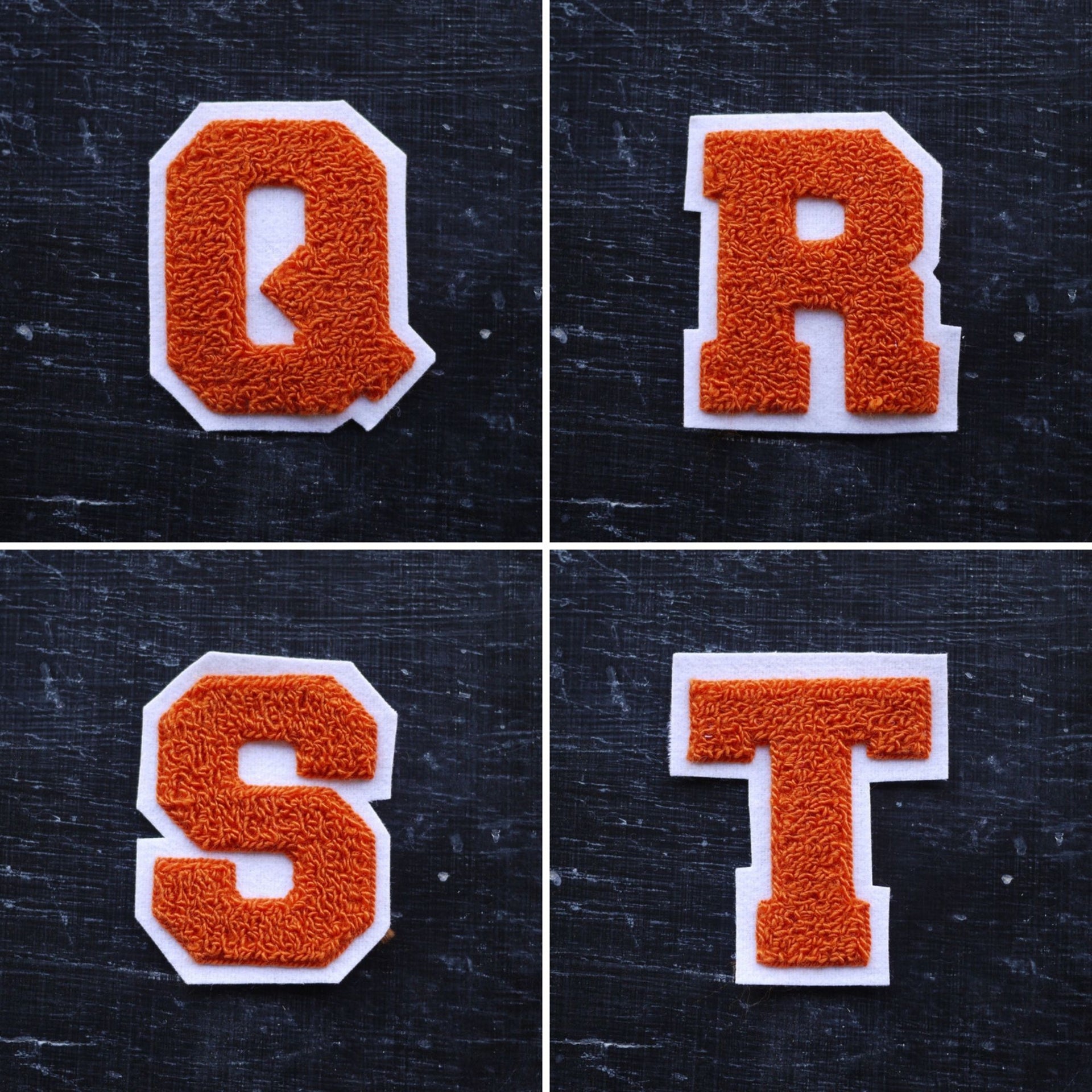 5 Embroidered Letter Patches for Jackets Varsity Style Iron on Custom Patch  Letters -  Israel