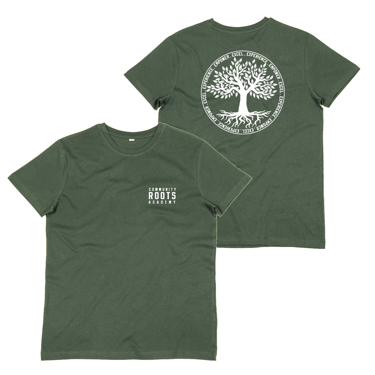 CRA School Spirit Large Tree Adult Short Sleeve T-Shirt