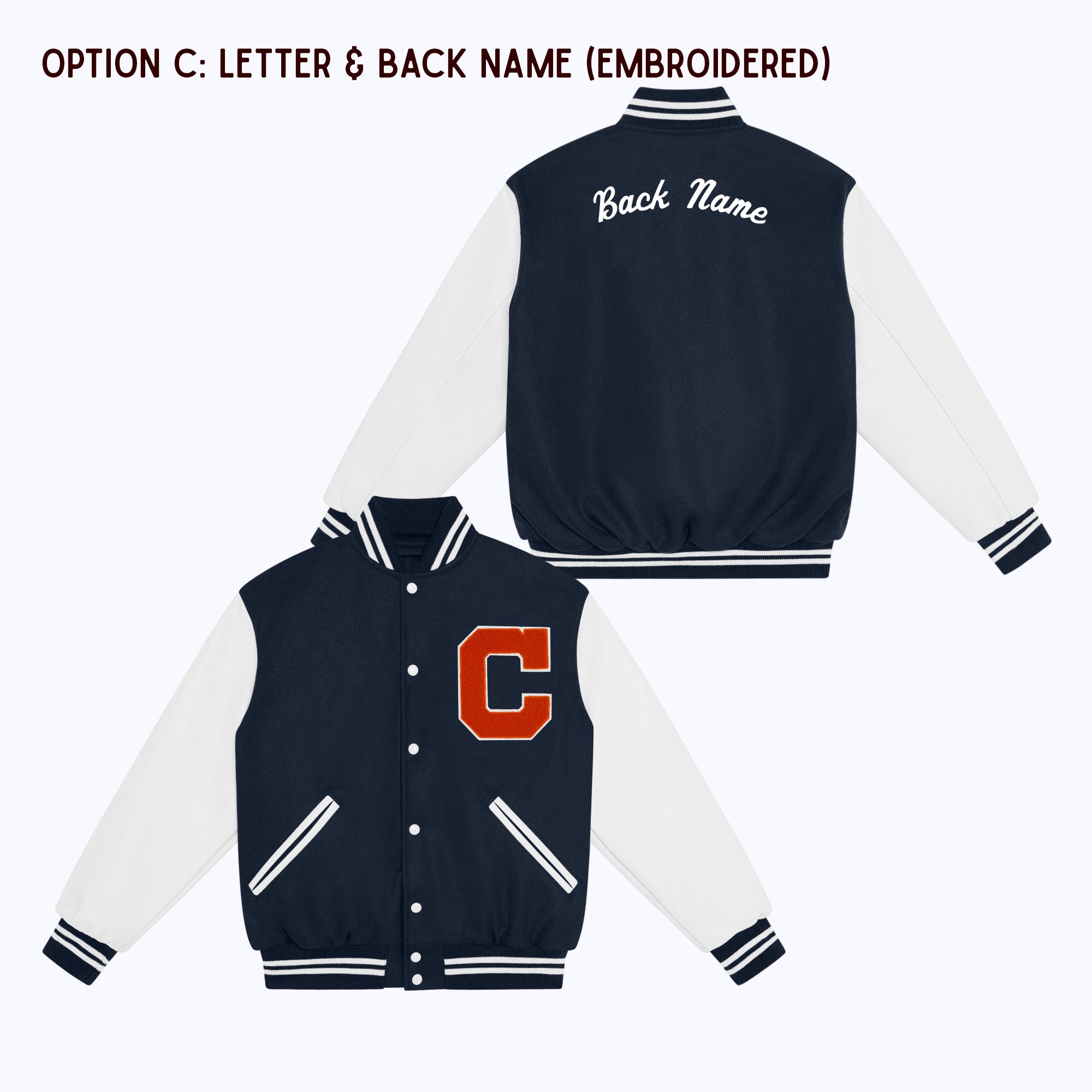 SOPHNET. VARSITY JACKET ネイビー SOPH. | SOPHNET.