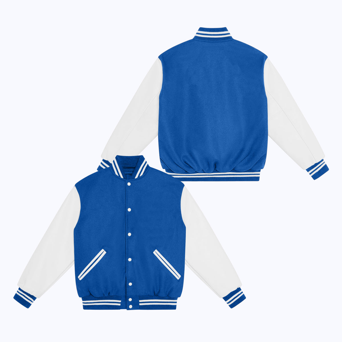 Wool Leather Varsity Jacket