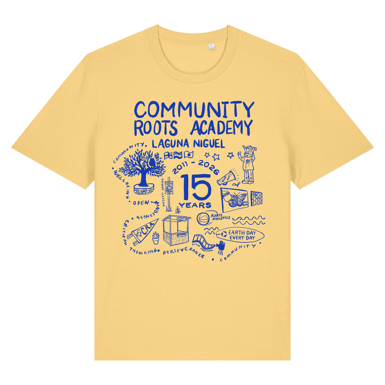 CRA School 15th Anniversary Hand Drawn T-Shirt