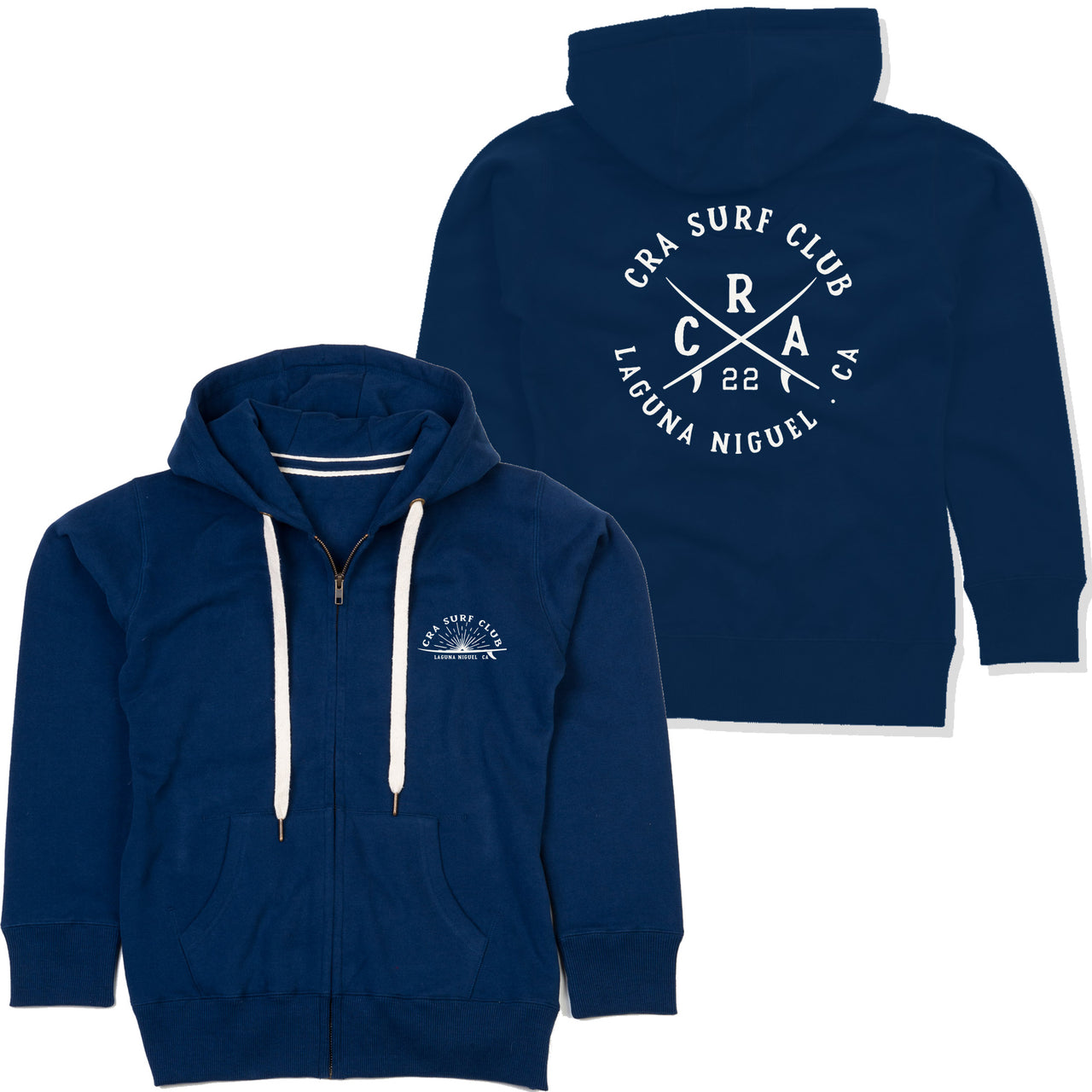 CRA Surf Club Zip Hoodie