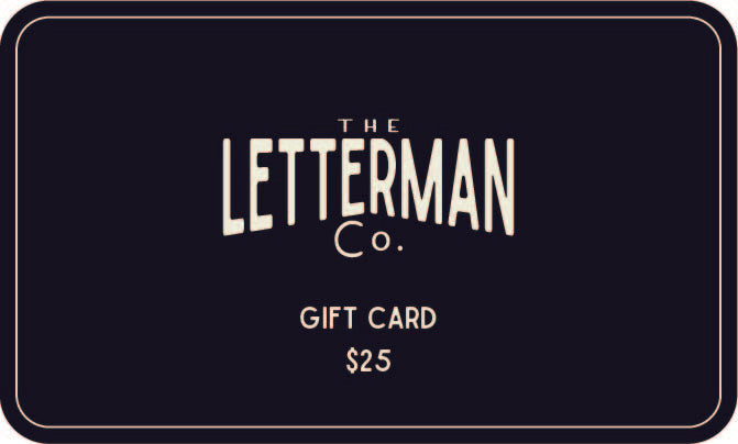 The Letterman Co Digital Gift Card