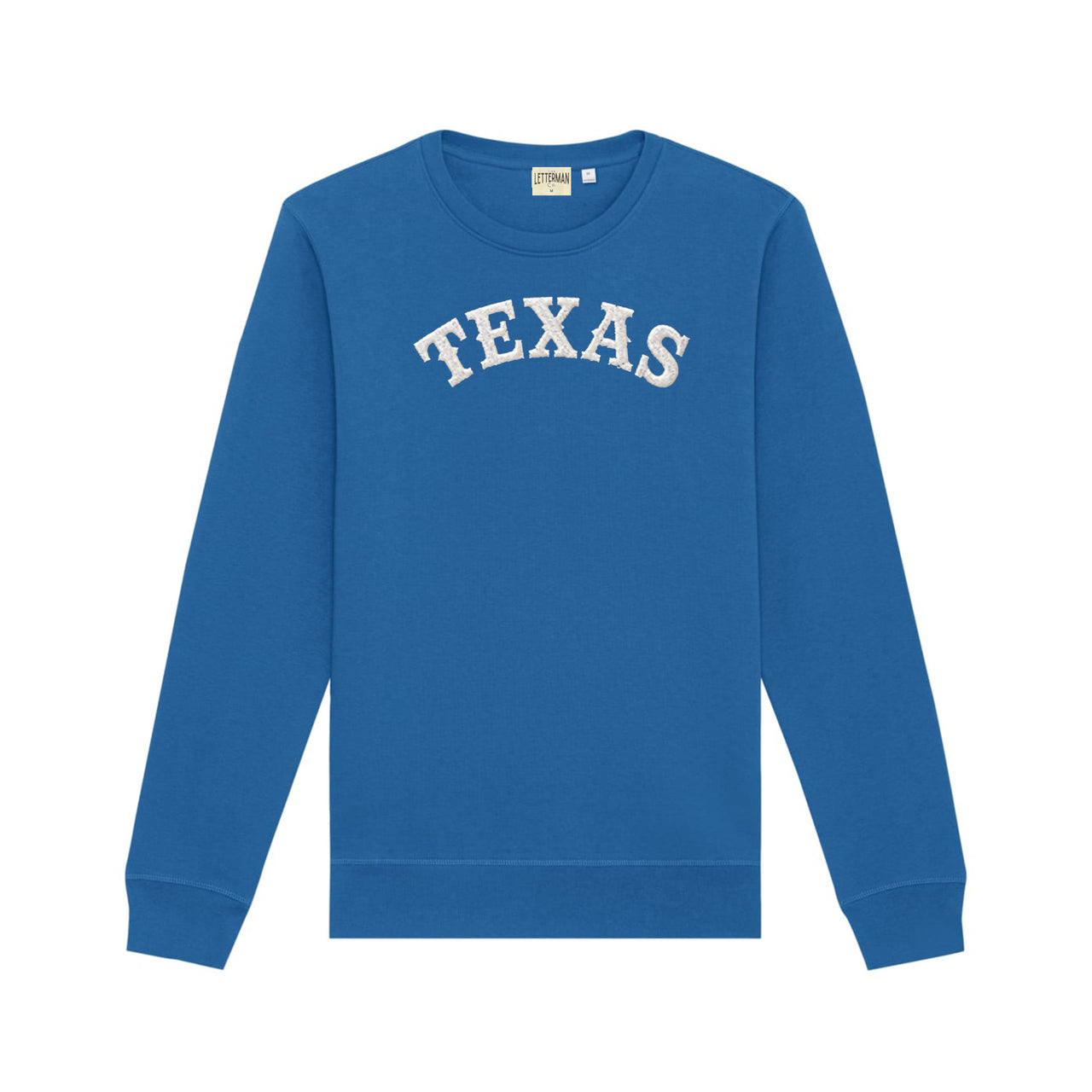 Texas Felt Letter Crewneck Sweatshirt