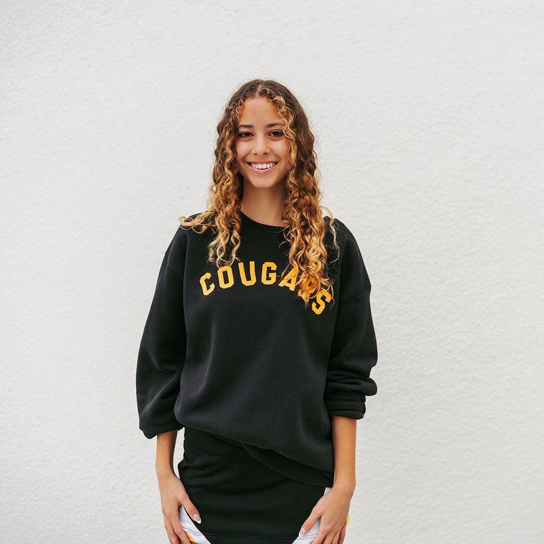 Capo Valley HS COUGARS Crewneck Sweatshirt