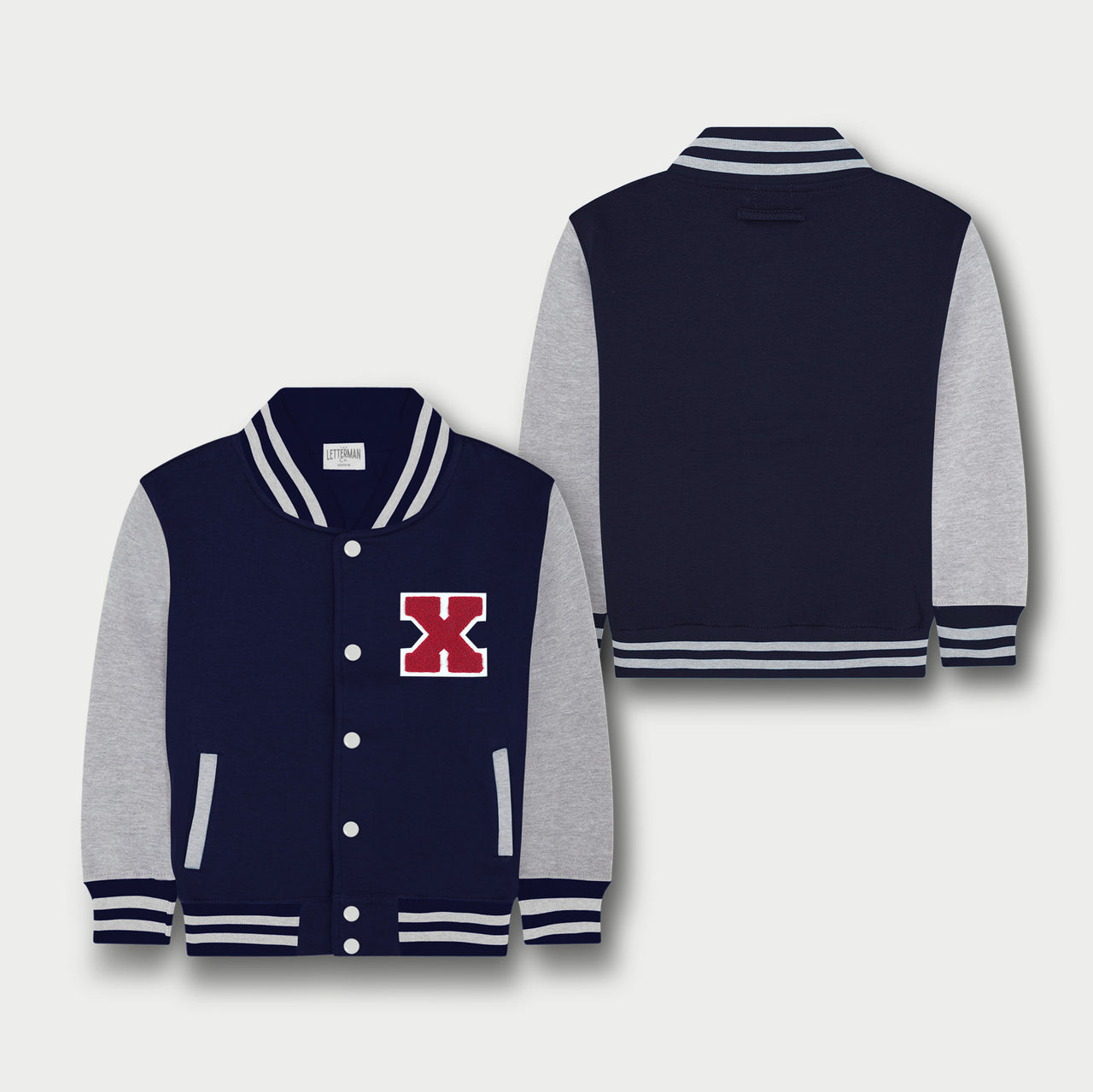 IN STOCK Personalized Kids Sweatshirt Varsity Jacket Youth XL