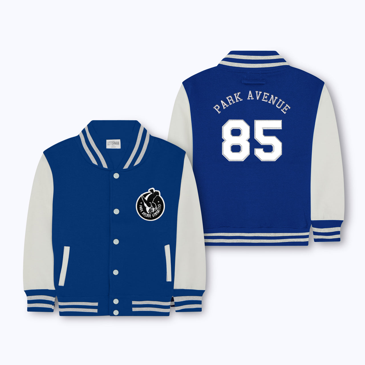 Park Avenue Gymnastics Kids Sweatshirt Varsity Jacket