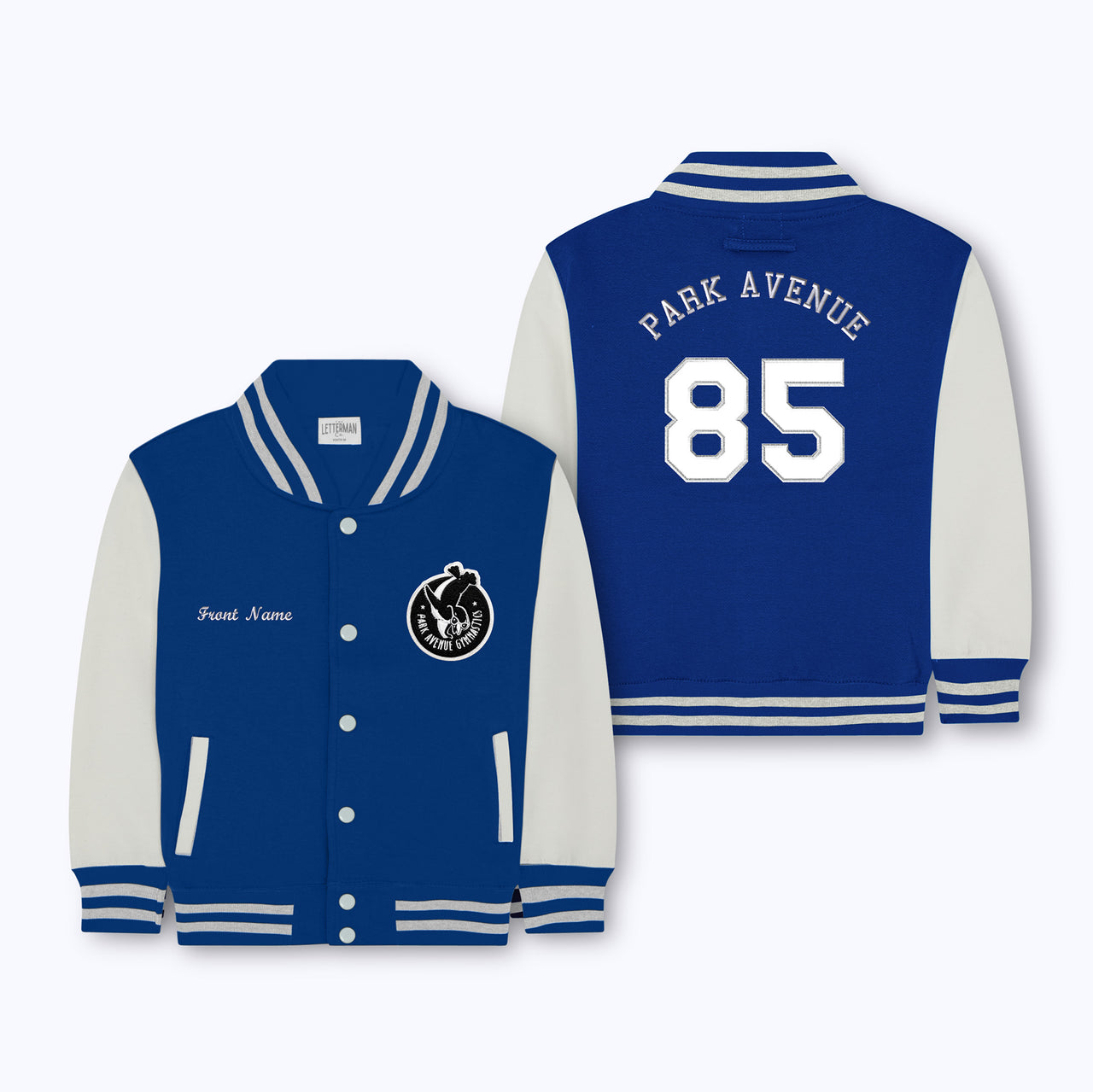 Park Avenue Gymnastics Kids Sweatshirt Varsity Jacket