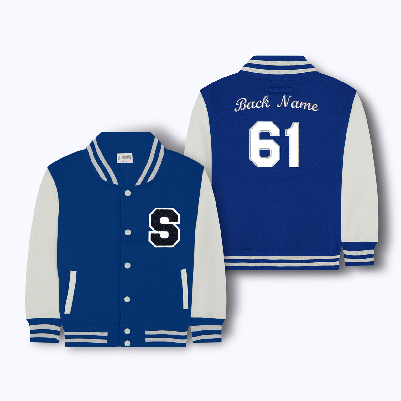 STUDIO 61 Sweatshirt Varsity Jacket
