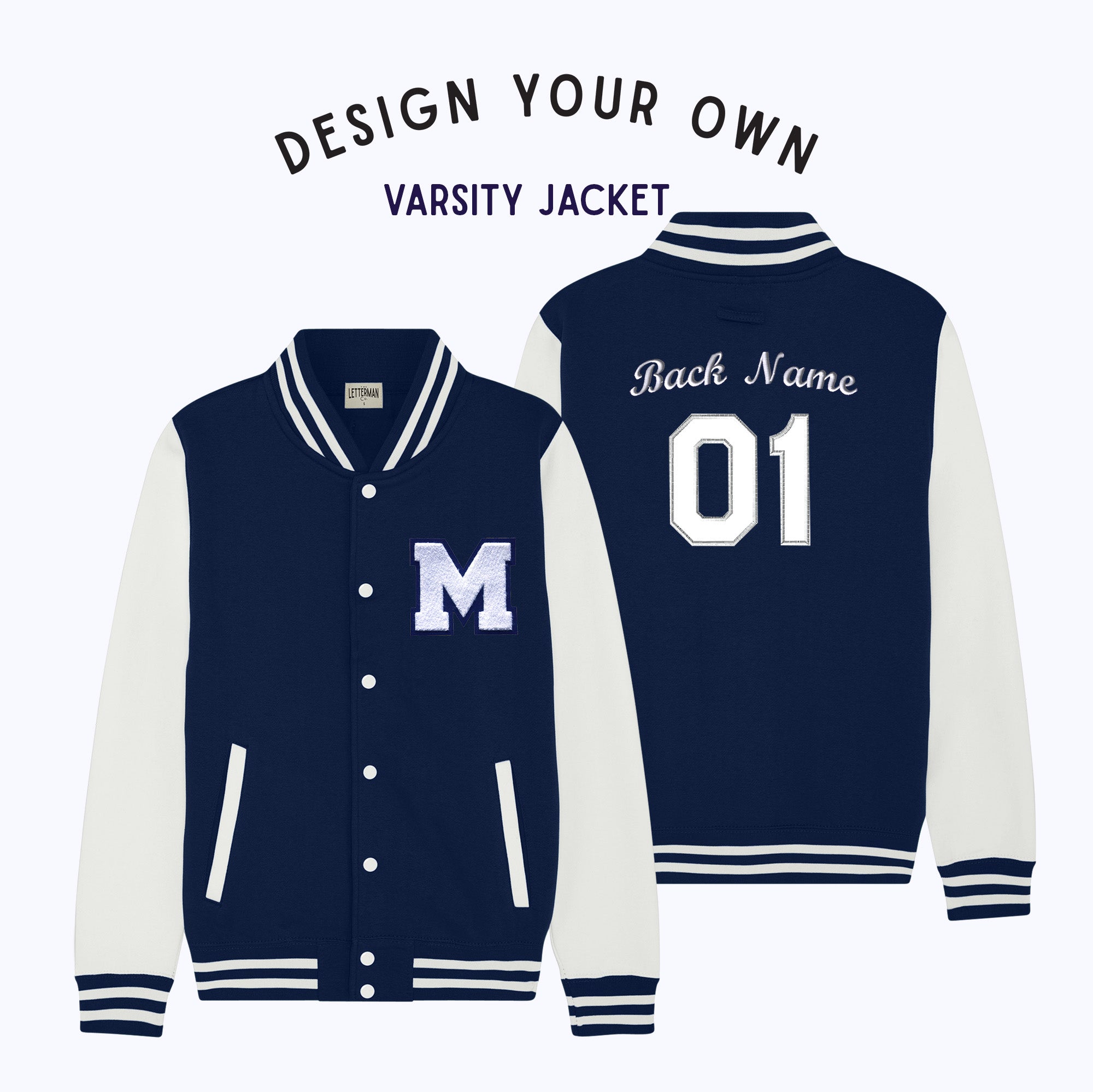 Personalized hot sale varsity jacket