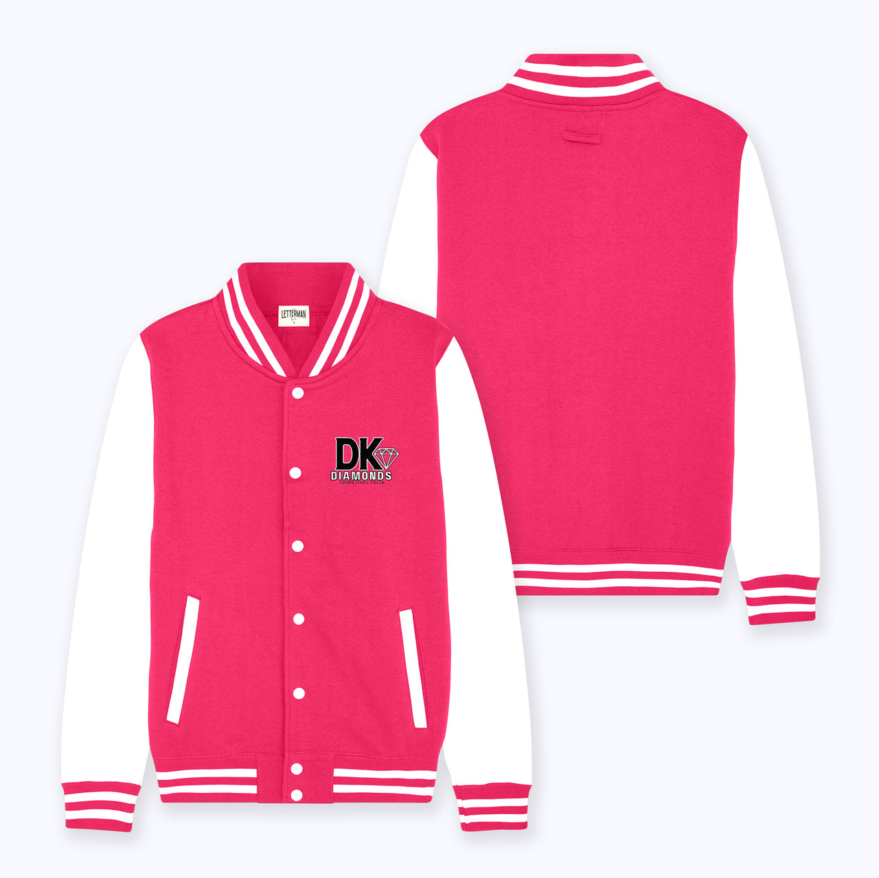 DK Diamonds Sweatshirt Varsity Jacket