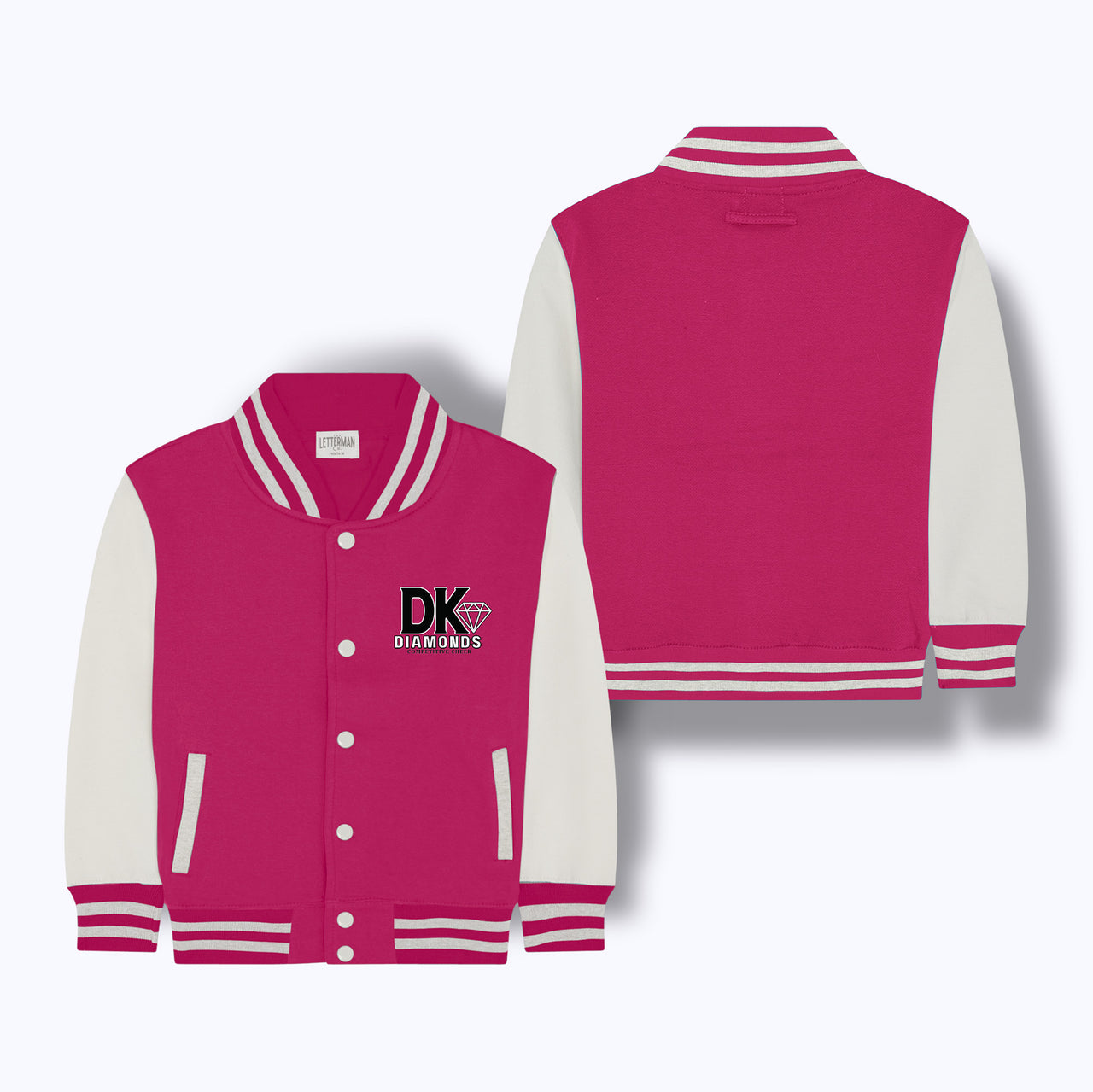 DK Diamonds Sweatshirt Varsity Jacket