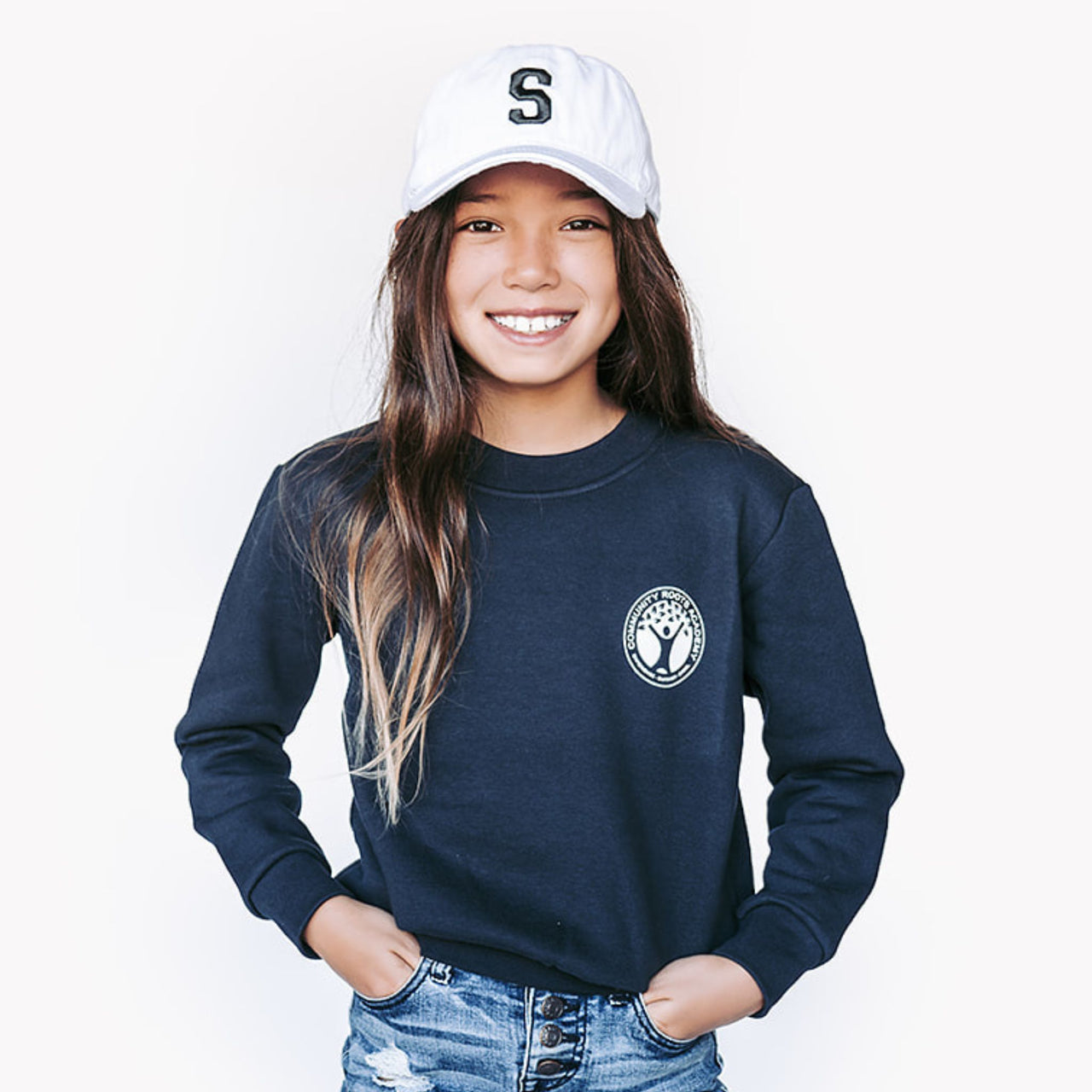 CRA School Uniform Kids Crewneck Sweatshirt