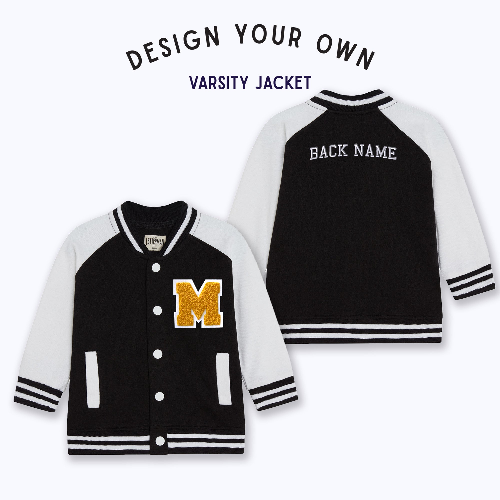 Create your own hot sale varsity jacket