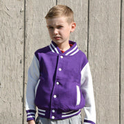 Purple Varsity Jacket – 4 Kids Only