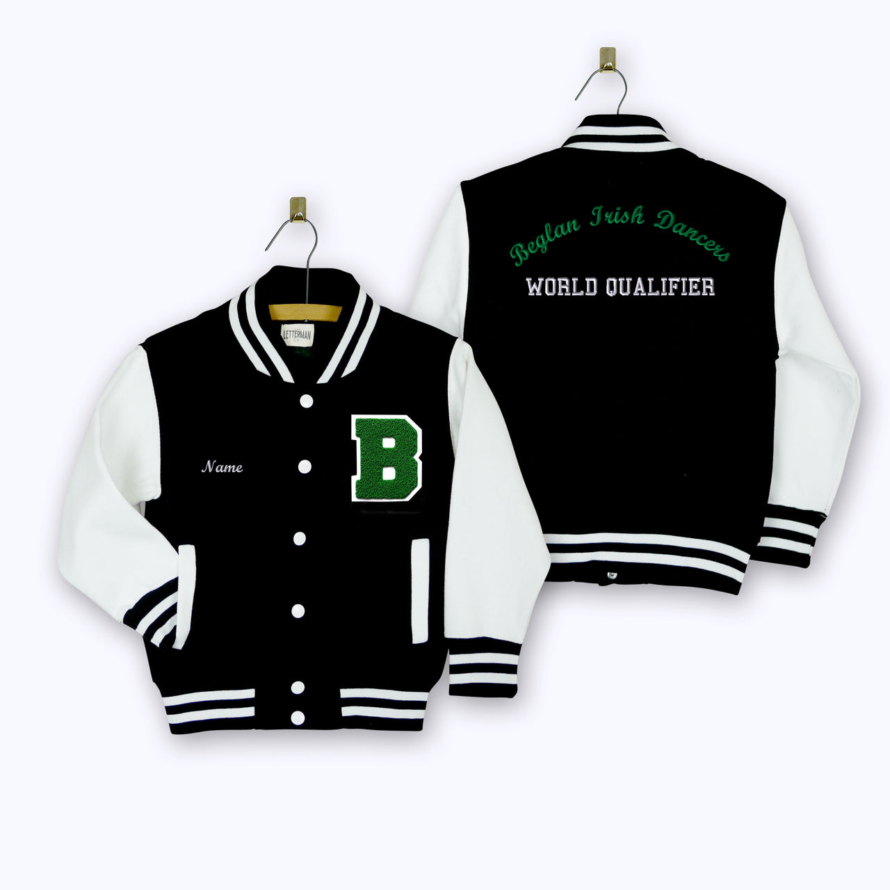 TEAM Beglan Irish Dancers Varsity Jacket